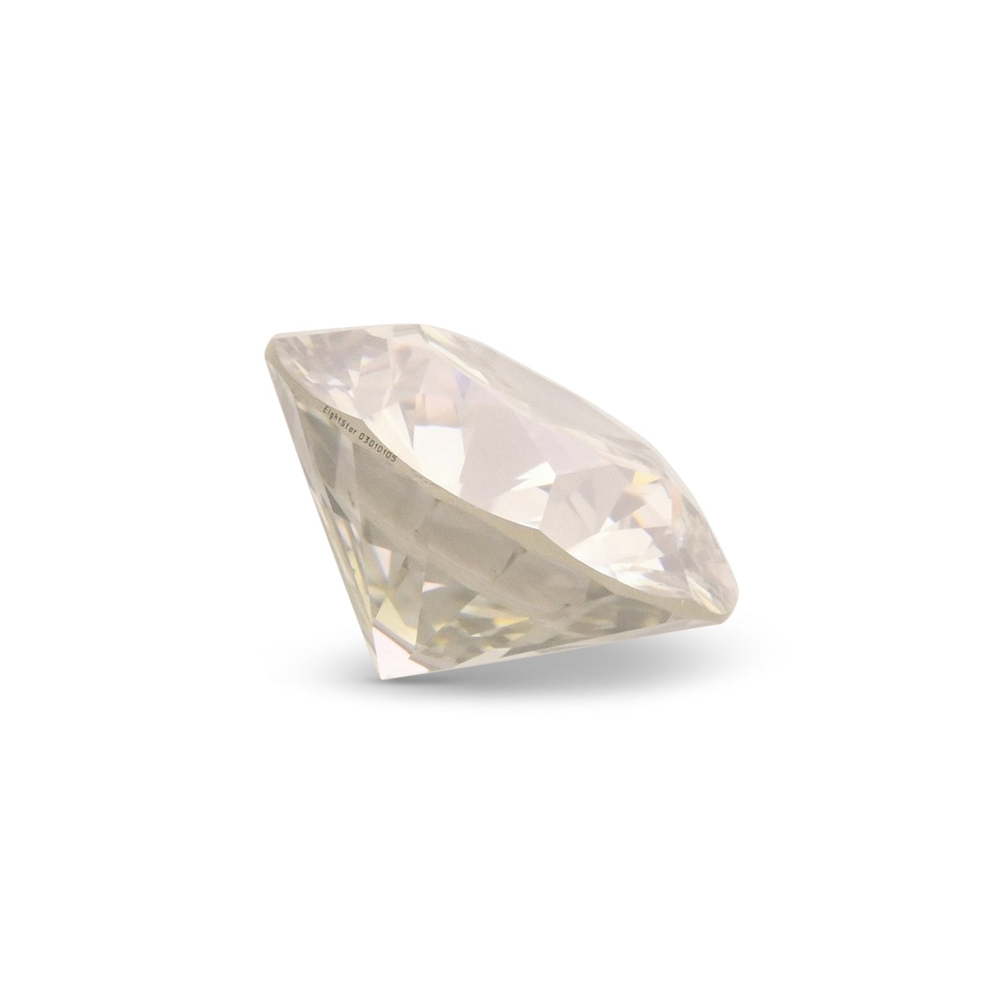 0,45 Karat Fancy Light Gray Round Diamond SI1 GIA