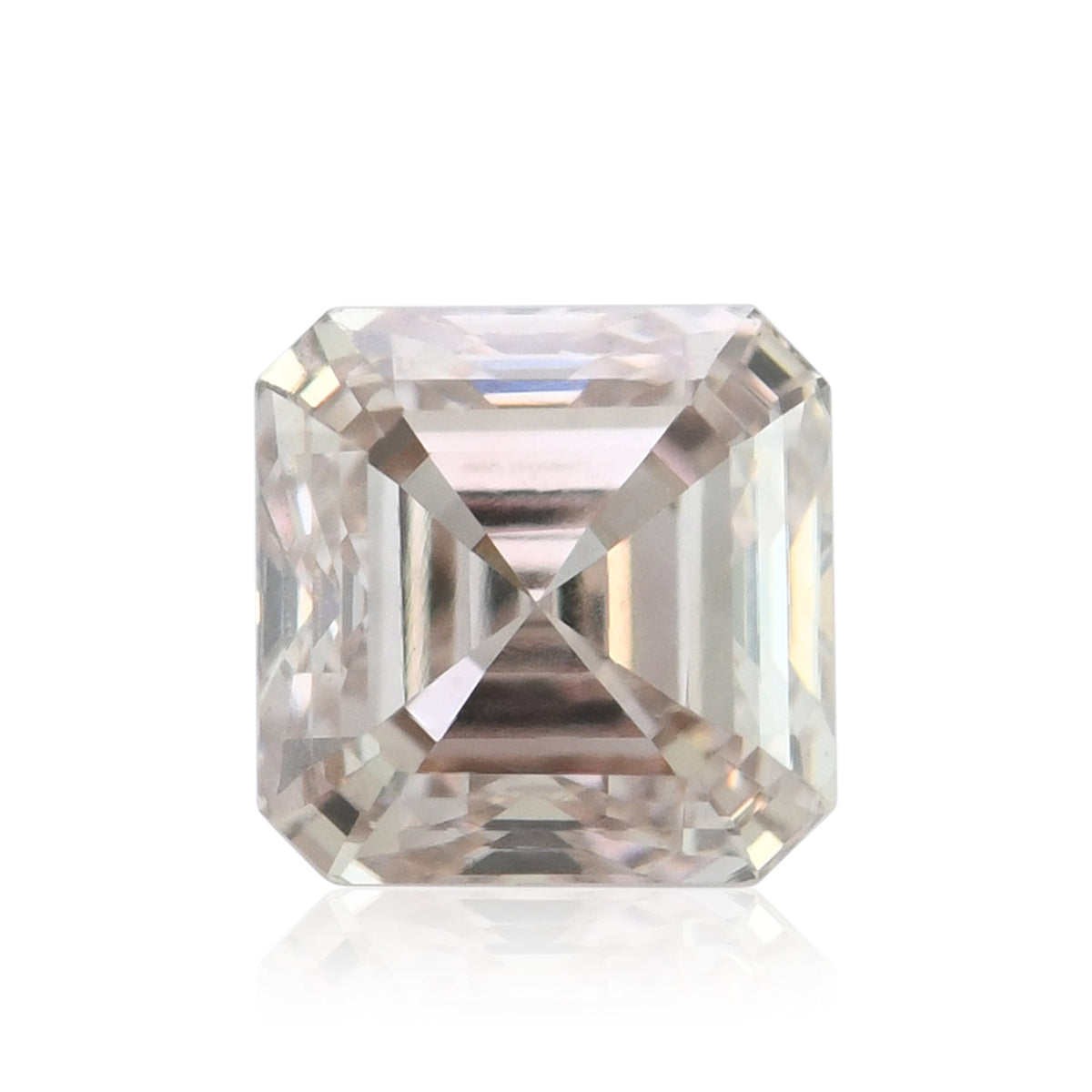 Asscher Diamond | 0.5 ct | Fancy Pink Brown | VVS2 | GIA | Ref 719793