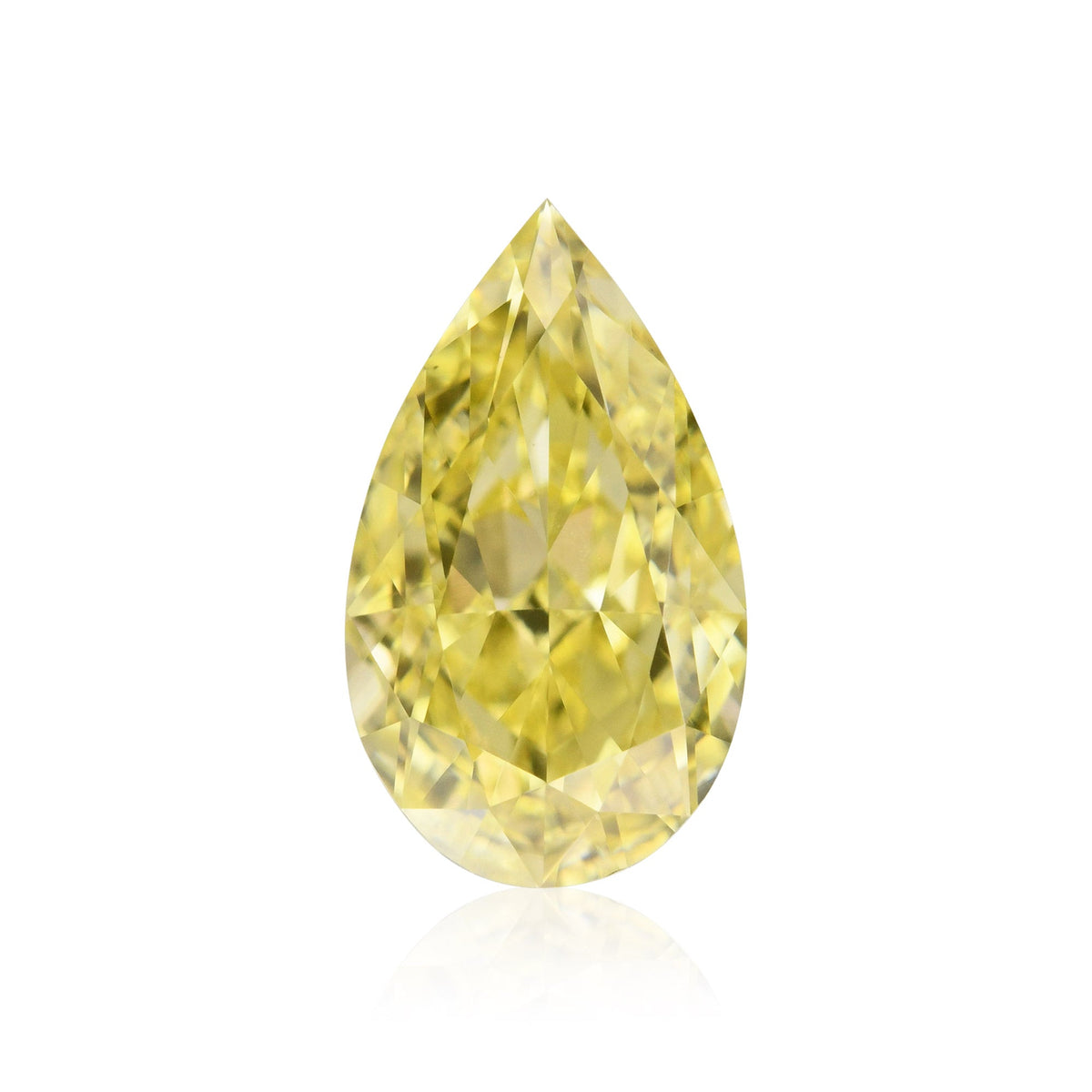 Birnenförmiger Diamant | 0,5 ct | Intensiv gelb | VS1 | GIA | Ref. 705489