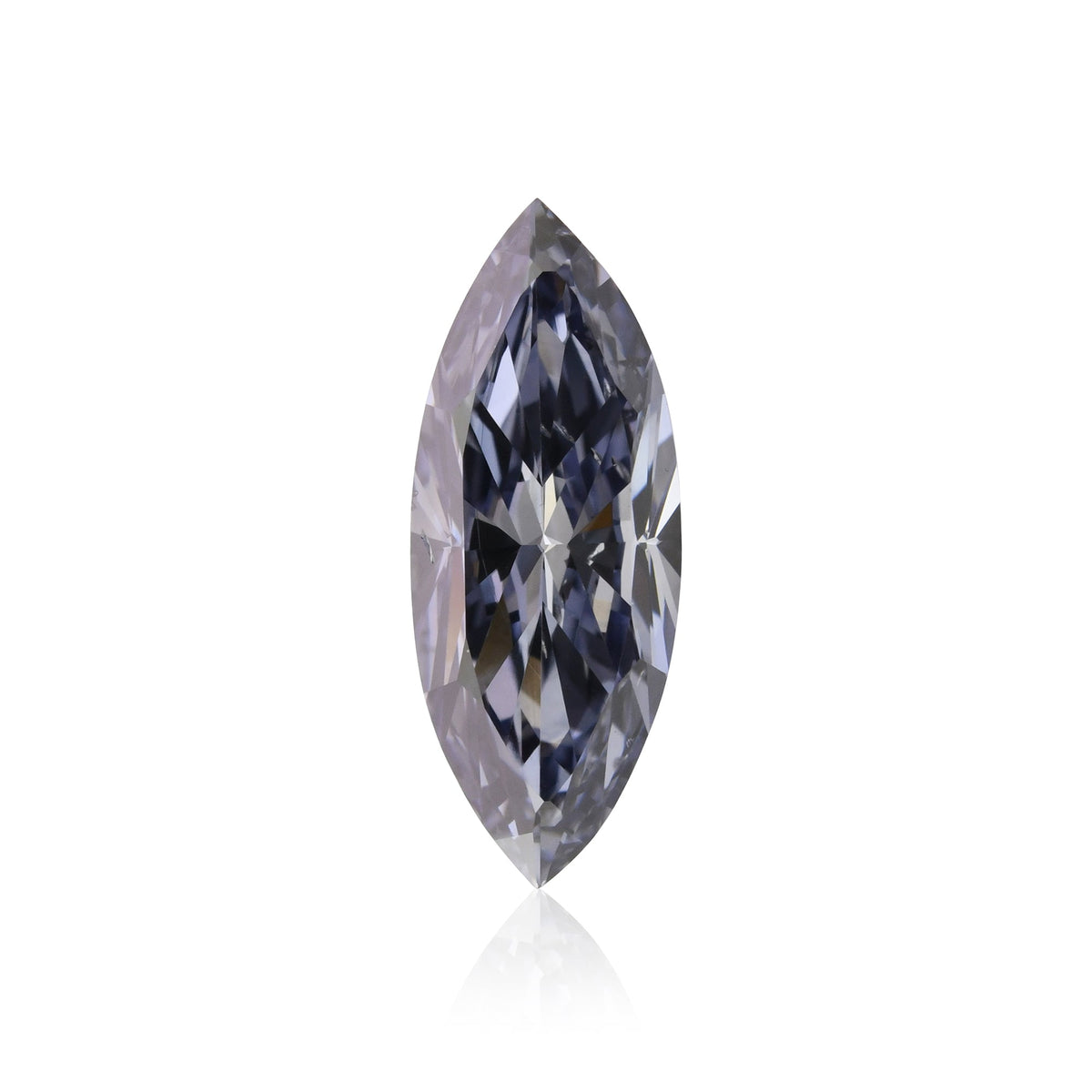 Marquise-Diamant | 0,5 ct | Dunkelblau-Grau | SI1 | GIA | Ref. 707800