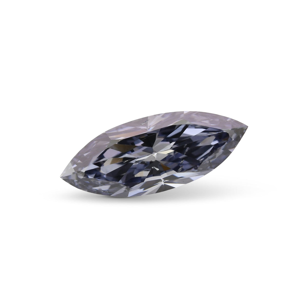 Marquise-Diamant | 0,5 ct | Dunkelblau-Grau | SI1 | GIA | Ref. 707800
