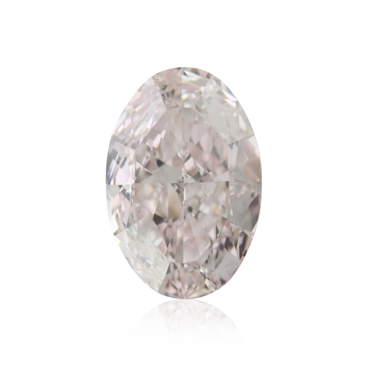 Ovaler Diamant | 0,5 ct | Fancy Light Orange Pink | SI2 | GIA | Ref 721340