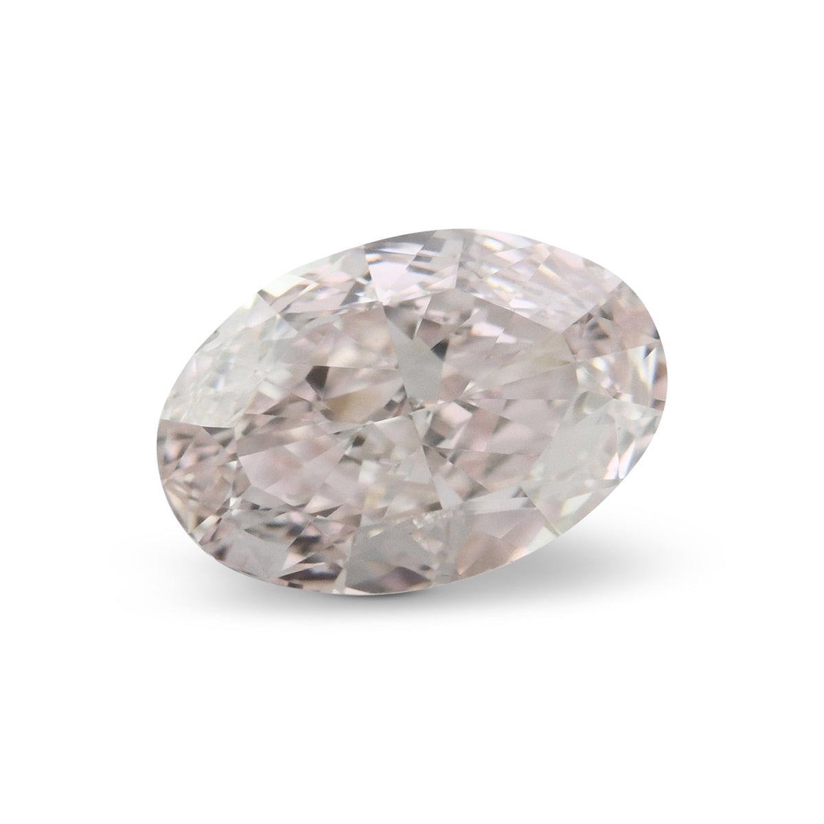 Ovaler Diamant | 0,5 ct | Fancy Light Orange Pink | SI2 | GIA | Ref 721340