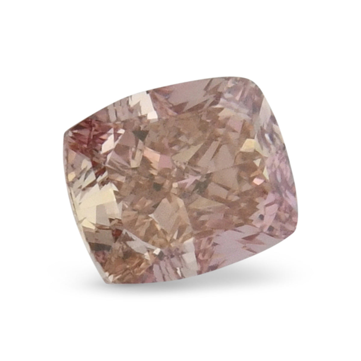 Kissenförmiger Diamant | 0,5 ct | Orange-Rosa | VS2 | GIA | Ref. 710645