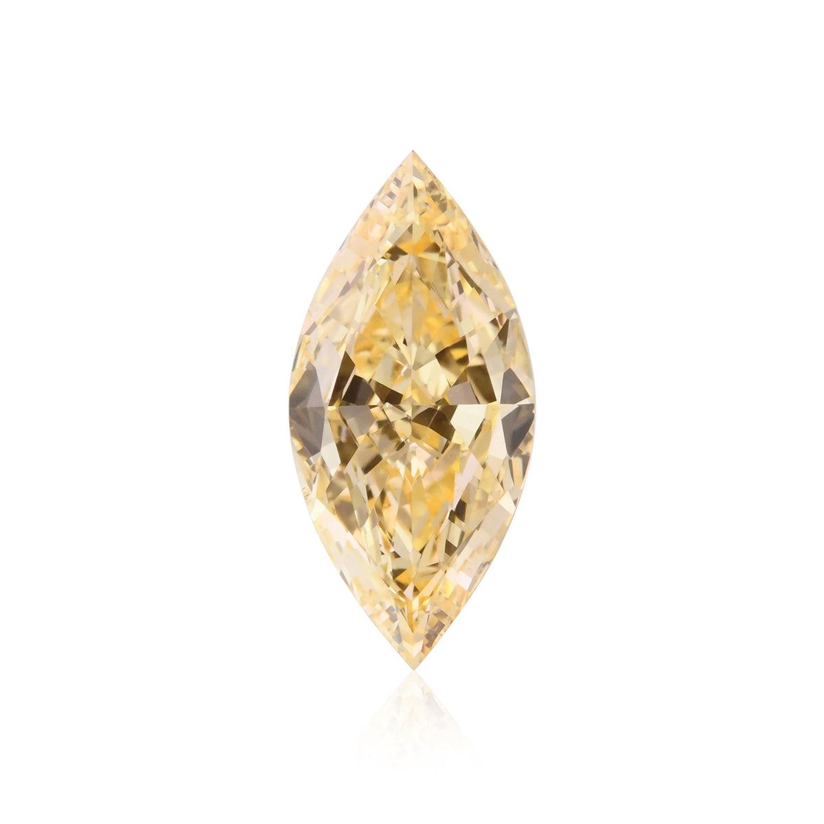 Marquise-Diamant | 0,5 ct | Orange-Gelb | VS2 | GIA | Ref. 714856
