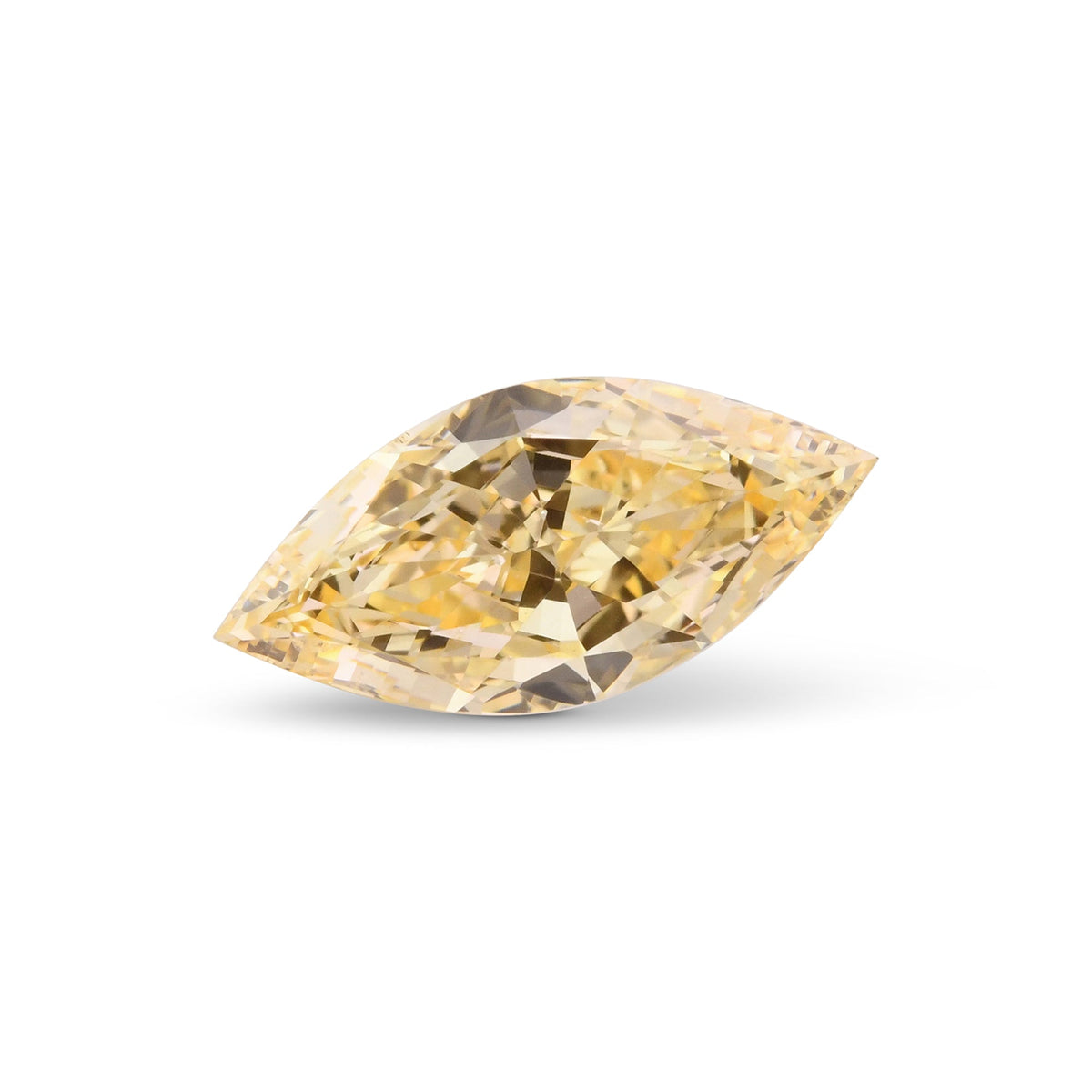 Marquise-Diamant | 0,5 ct | Orange-Gelb | VS2 | GIA | Ref. 714856