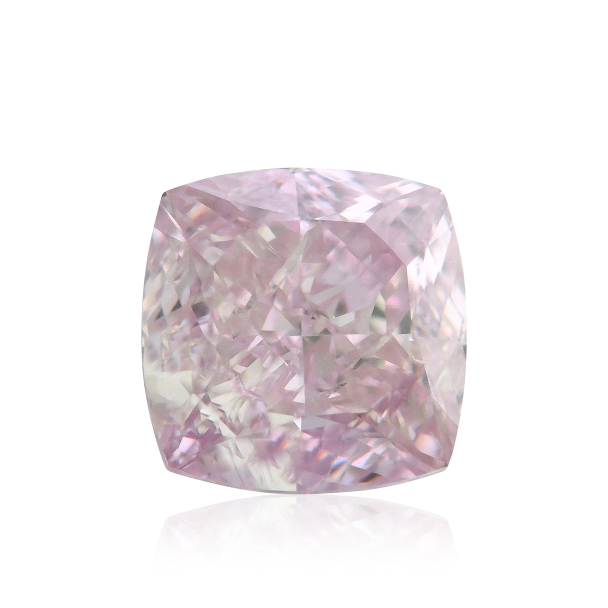 Kissenförmiger Diamant | 0,5 ct | Ausgefallenes Purpurrosa | VS2 | GIA | Ref. 717016