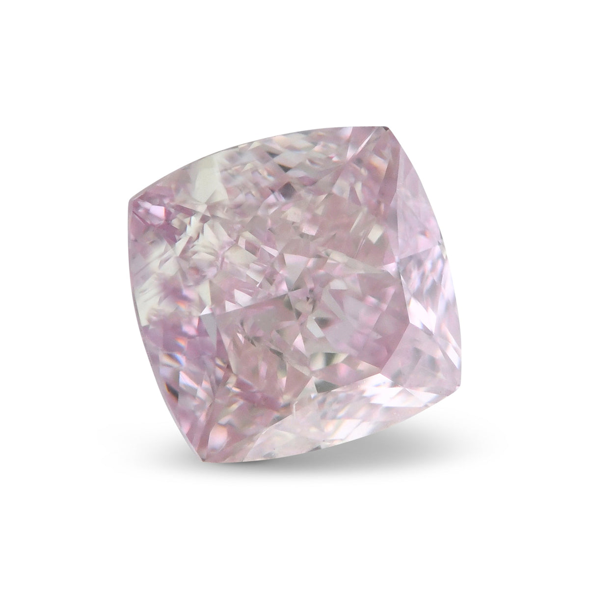 Kissenförmiger Diamant | 0,5 ct | Ausgefallenes Purpurrosa | VS2 | GIA | Ref. 717016