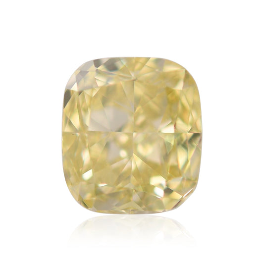 0,50 Karat Fancy Yellow Cushion Diamond VS2 GIA
