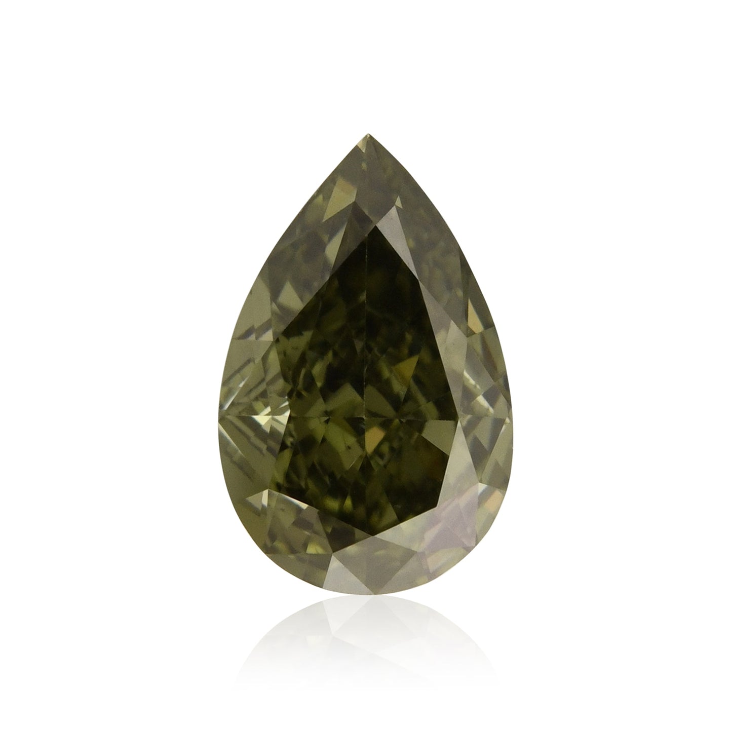 0,51 Karat Chamäleon-Birnen-Diamant VS2 GIA