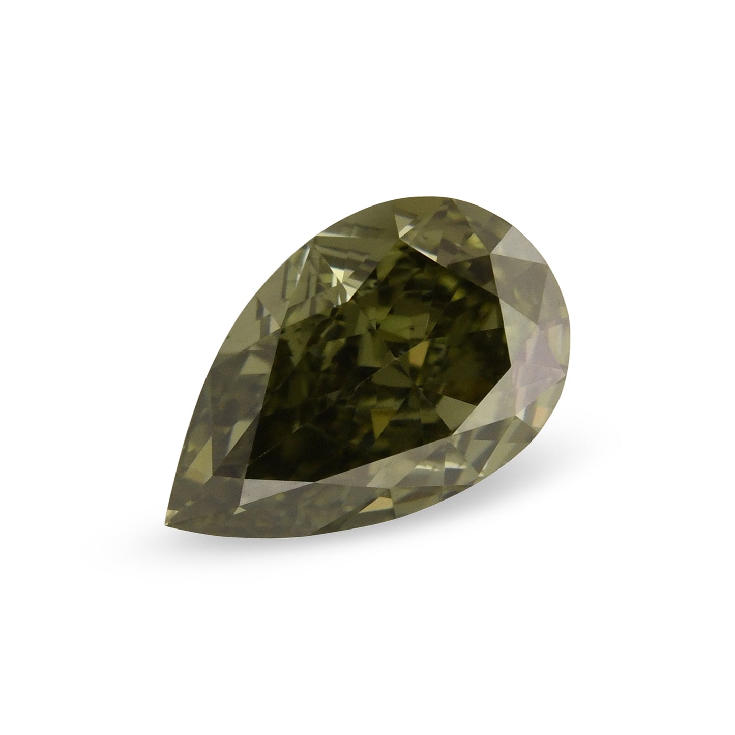 0,51 Karat Chamäleon-Birnen-Diamant VS2 GIA