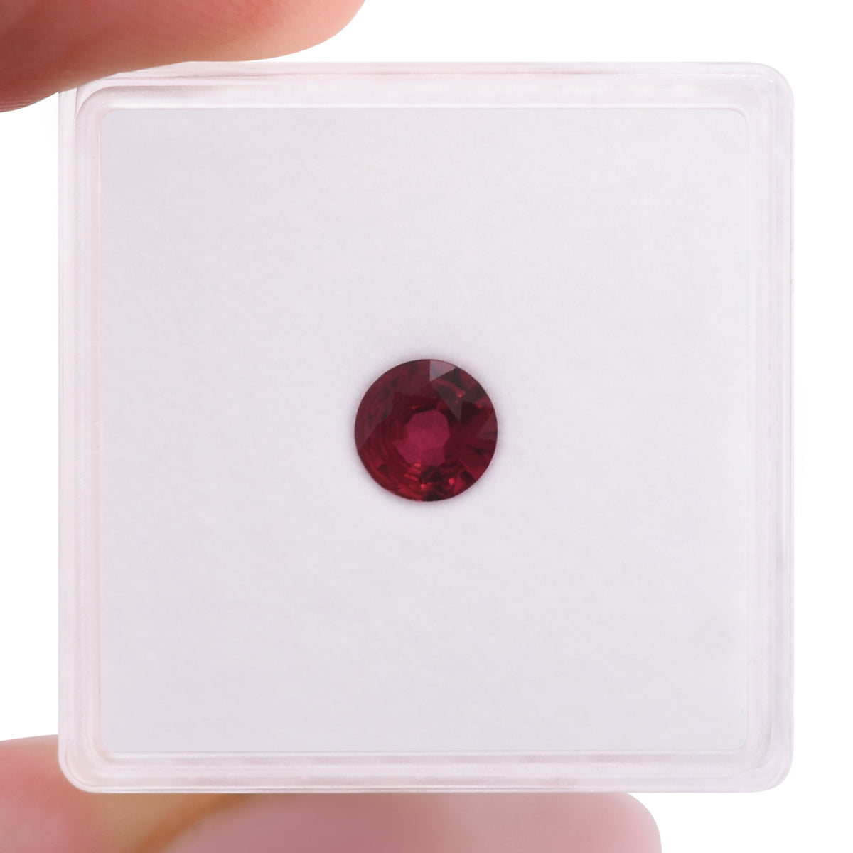 Runder Rubin | 0,51 ct | Rot | Ref. 711364