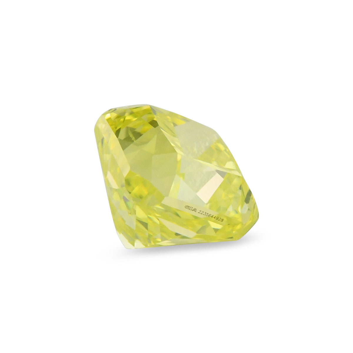 Strahlender Diamant | 0,52 ct | Fancy Intense Grün-Gelb | SI2 | GIA | Ref. 687508