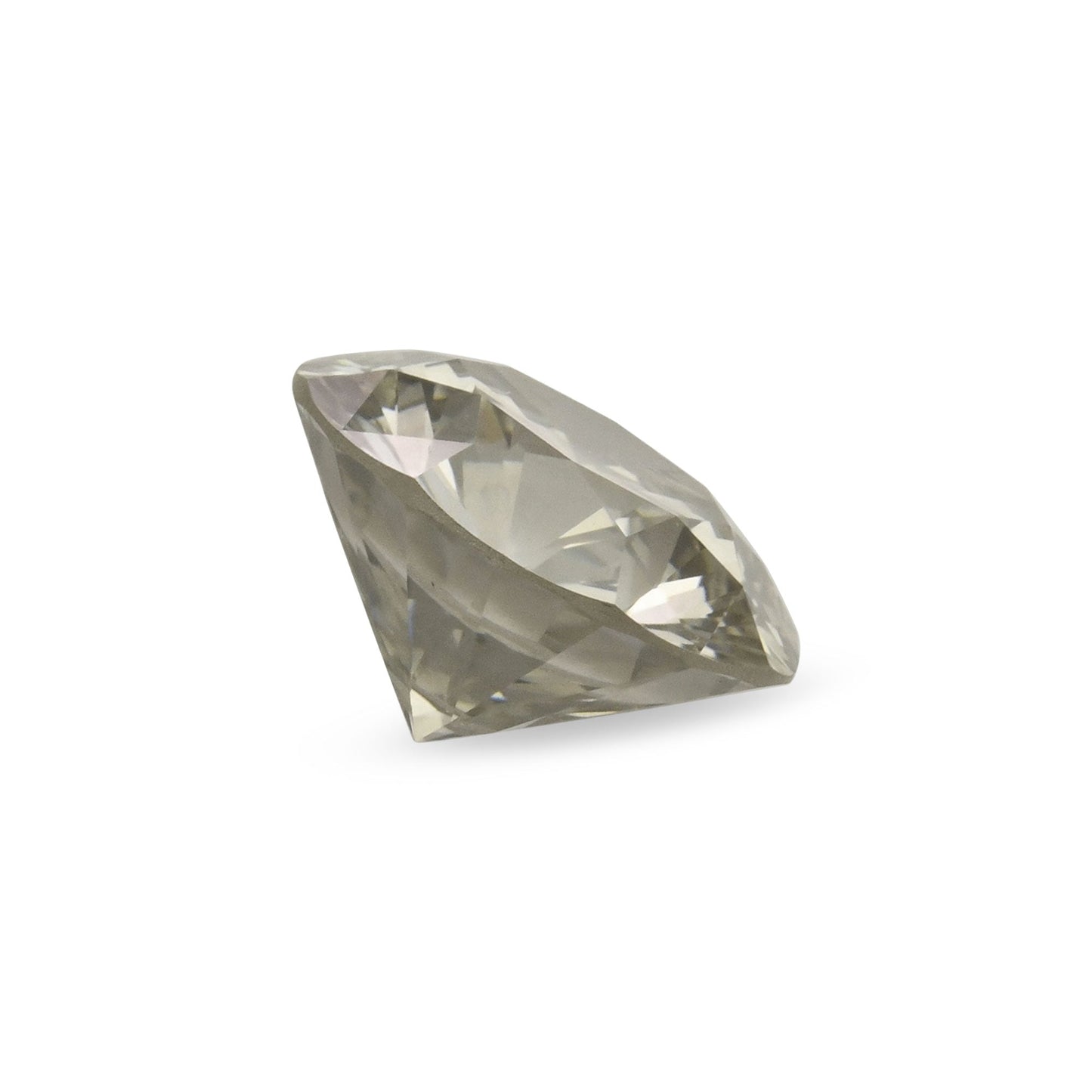 0,53 Karat Fancy Gray Runder Diamant SI1 GIA