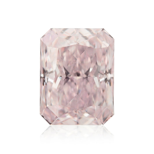 0,53 Karat Fancy Light Purplish Pink Radiant VS1 GIA