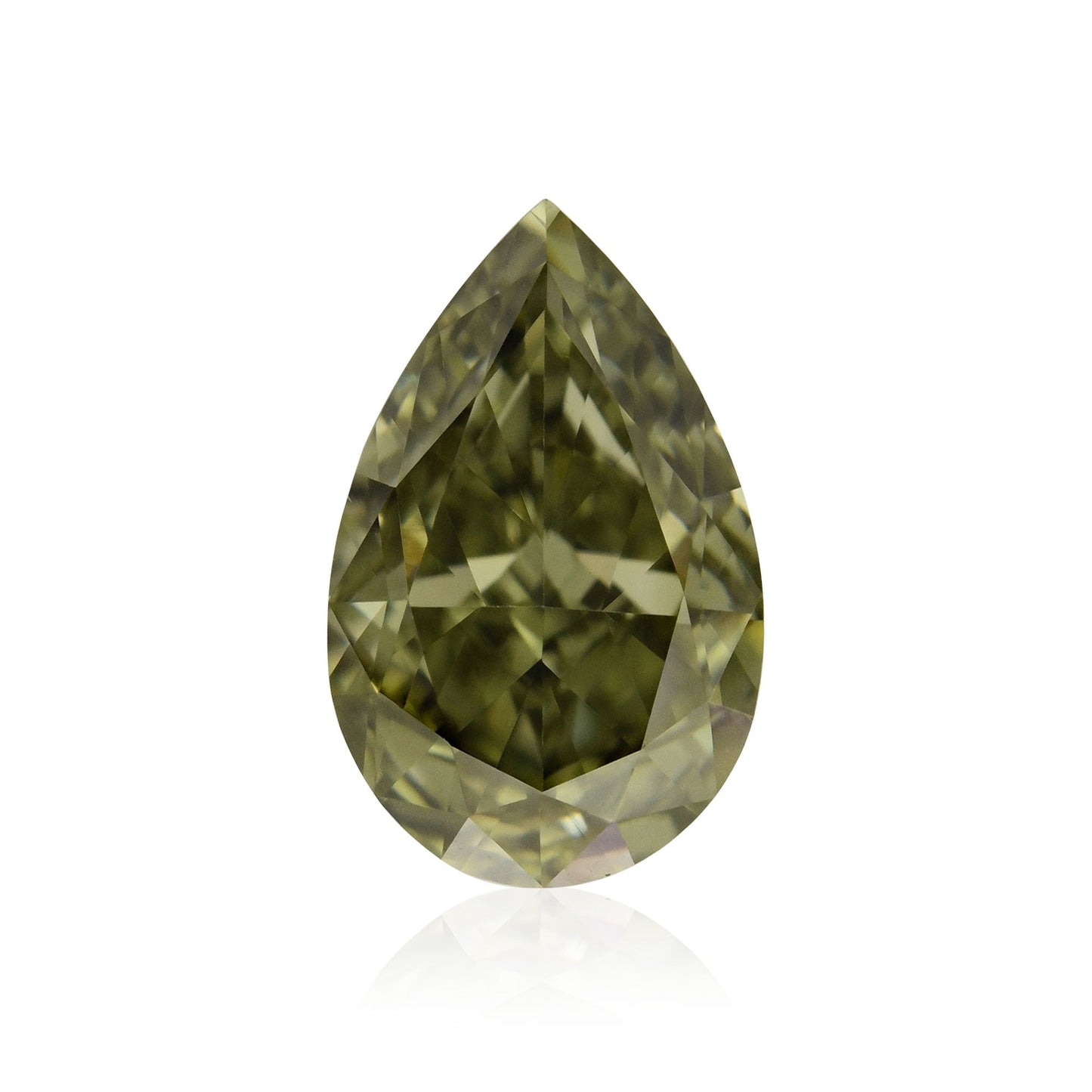 0,54 Karat Chamäleon-Birnen-Diamant VS1 GIA