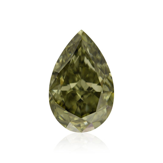 0.54 Carat Chameleon Pear Diamond VS1 GIA