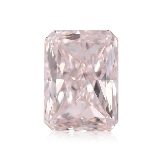 0.54 Carat Light Pink Radiant Diamond VS1 GIA