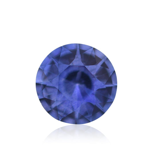 0.54 Carat Blue SRI LANKAN Round Sapphire