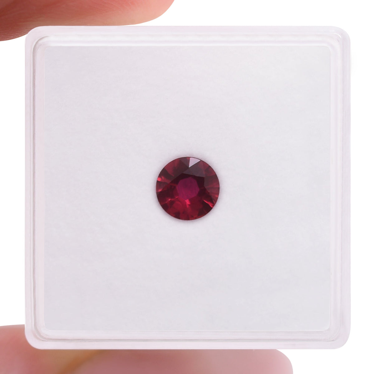 Runder Rubin | 0,56 ct | Rot | Ref. 711368