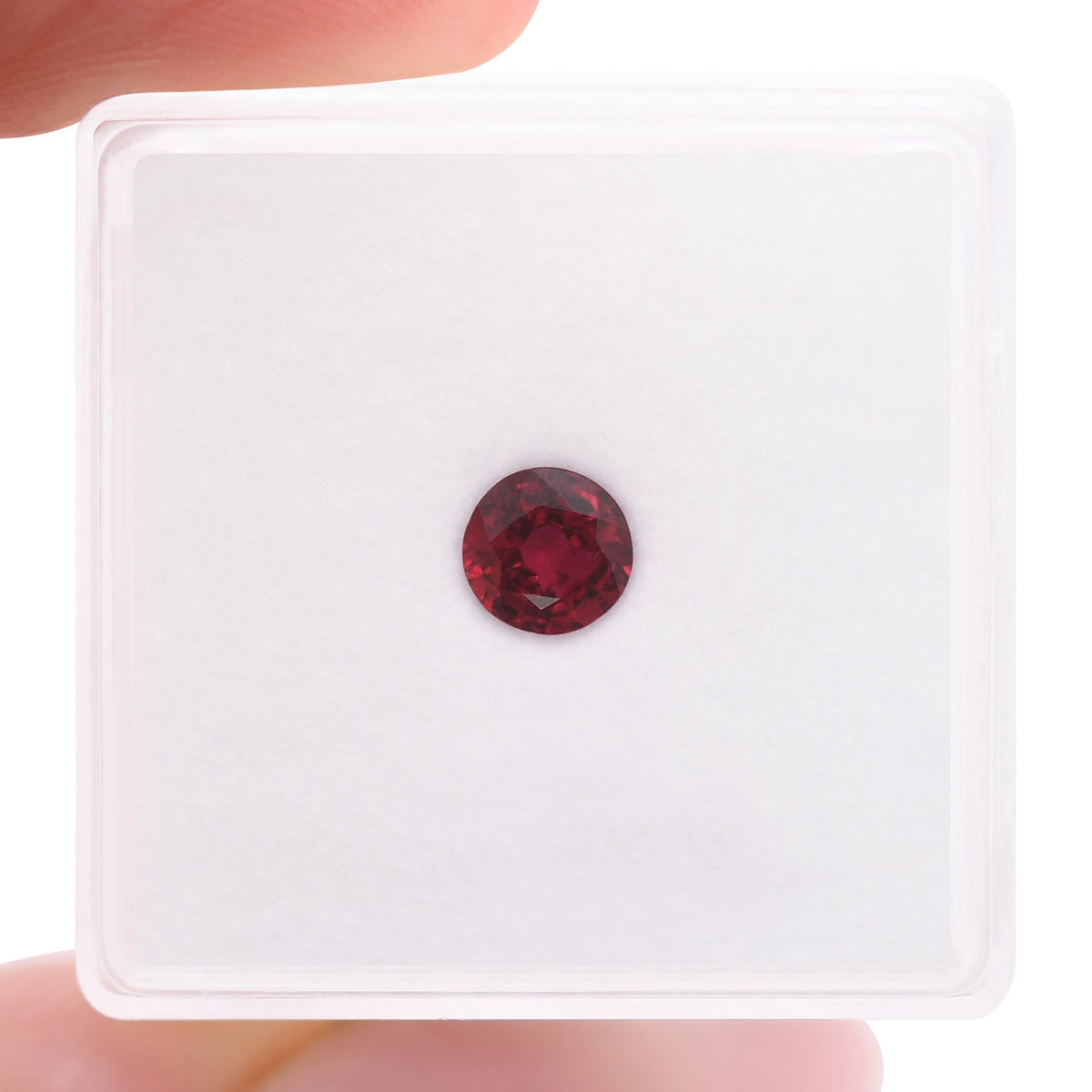 Runder Rubin | 0,56 ct | Rot | Ref. 711372