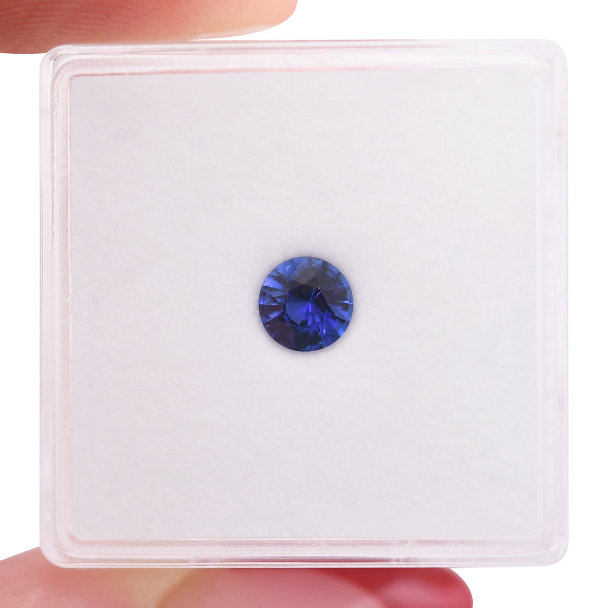 Runder Saphir | 0,56 ct | Blau | Ref. 711489