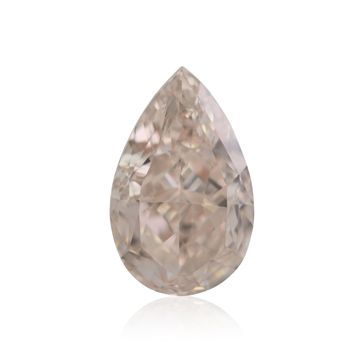 Pear Diamond | 0.57 ct | Fancy Brown Pink | VVS2 | GIA | Ref 720384