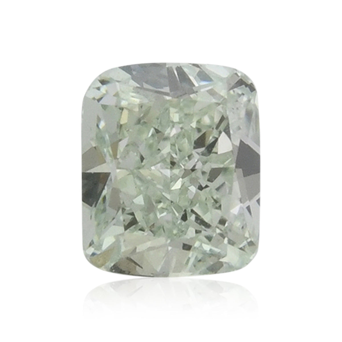 Kissenförmiger Diamant | 0,57 ct | Fancy Green | VVS2 | GIA | Ref. 718958