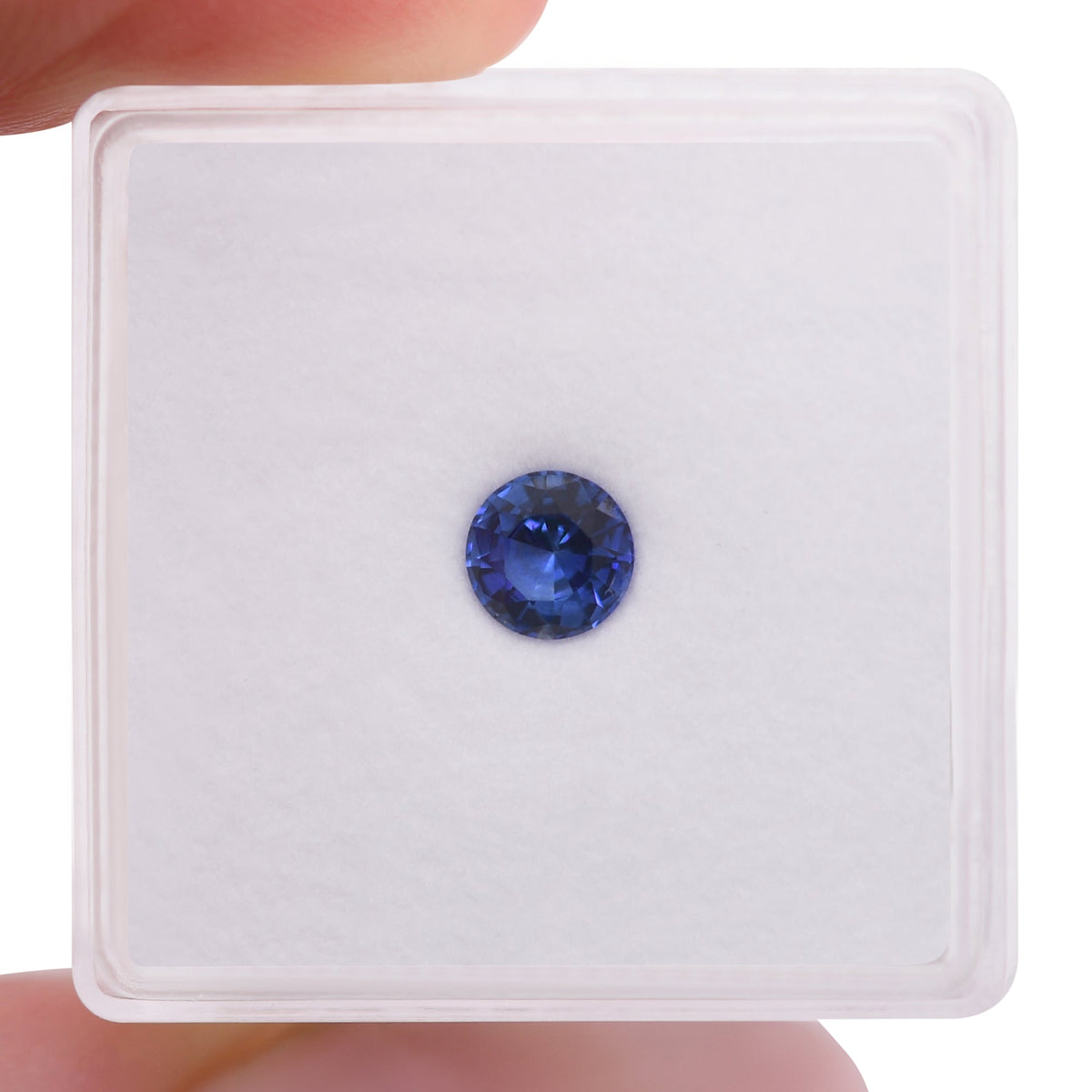 Runder Saphir | 0,59 ct | Blau | Ref. 711354
