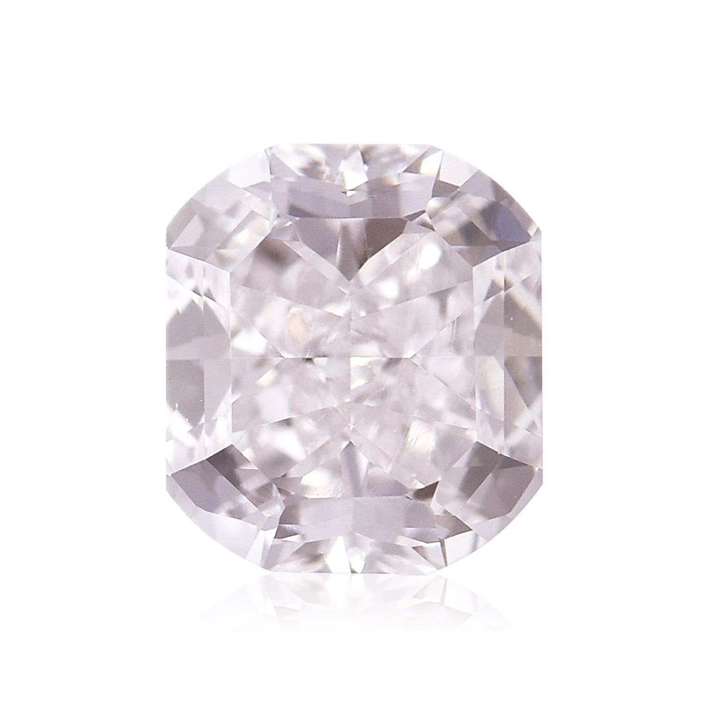 0,60 Karat zartrosa strahlender Diamant VVS1 GIA