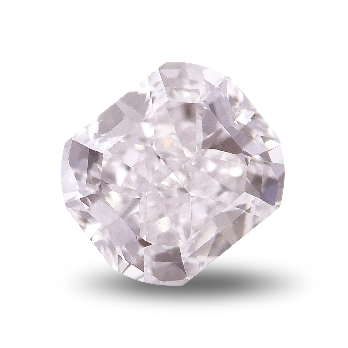 0,60 Karat zartrosa strahlender Diamant VVS1 GIA