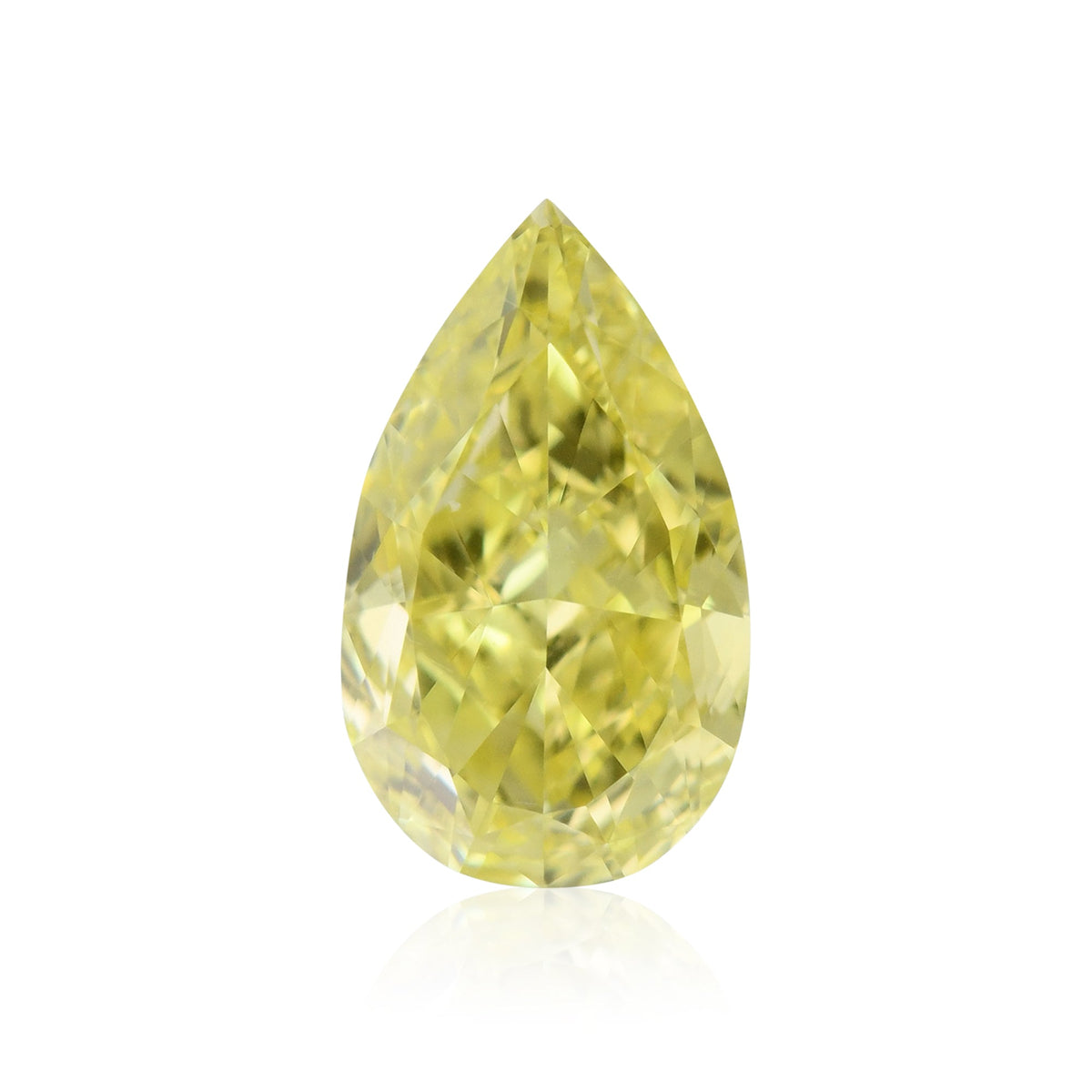 Pear Diamond | 0.6 ct | Fancy Intense Yellow | VS1 | GIA | Ref 719811