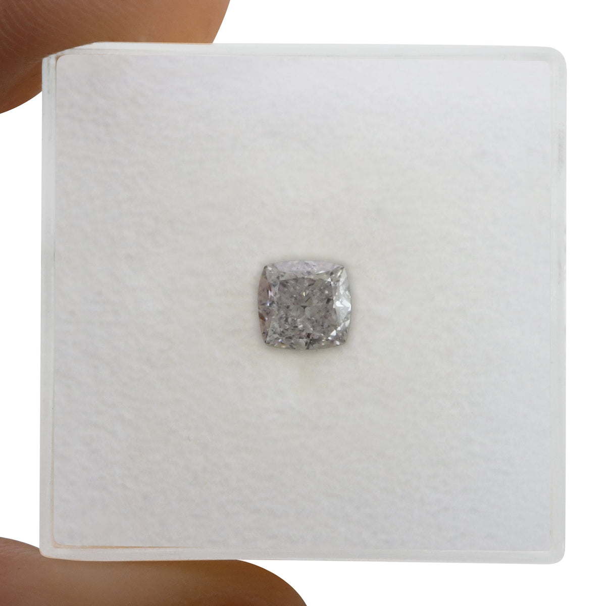 Kissenförmiger Diamant | 0,6 ct | Hellrosa | VS2 | GIA | Ref. 721343