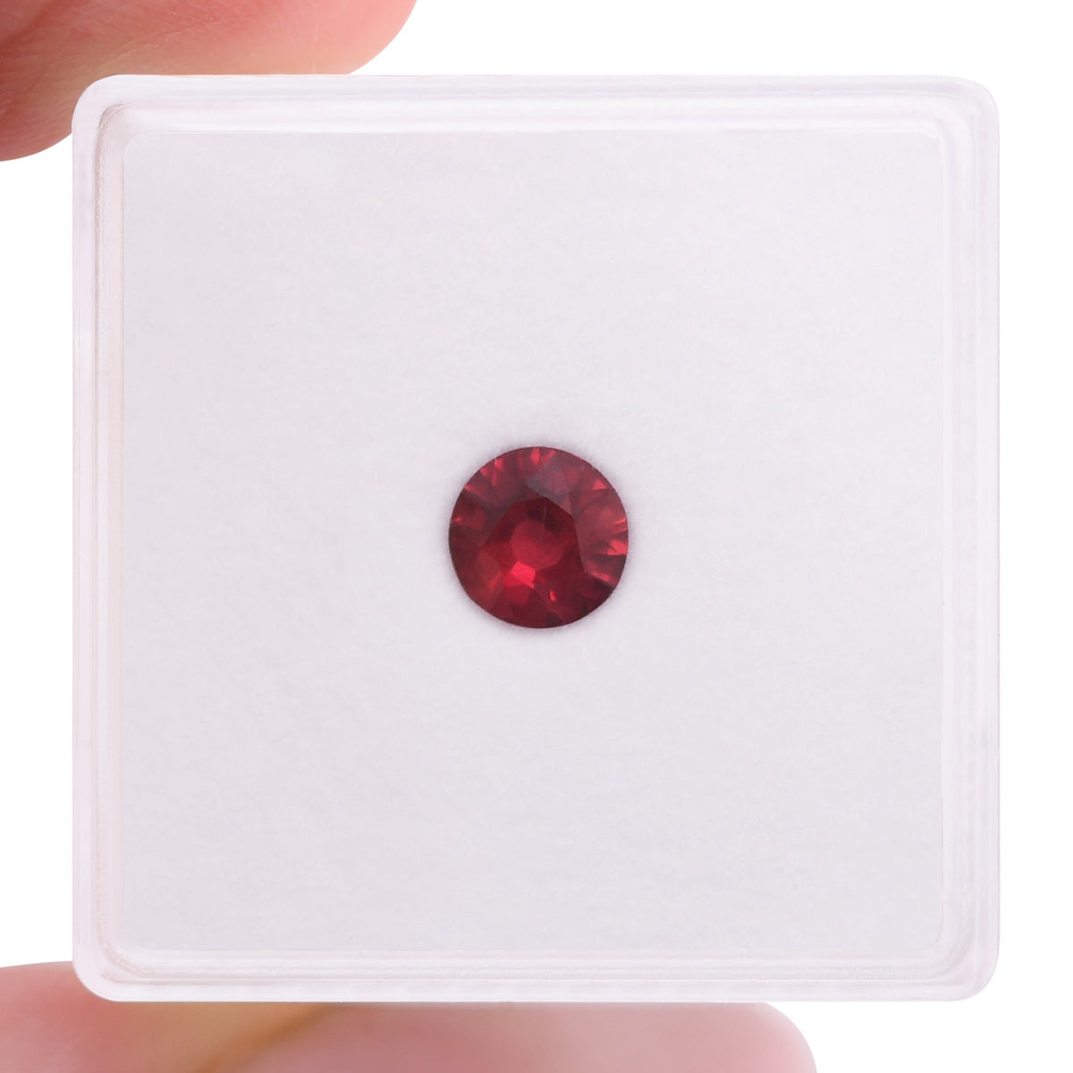 Runder Rubin | 0,6 ct | Rot | Ref. 711369