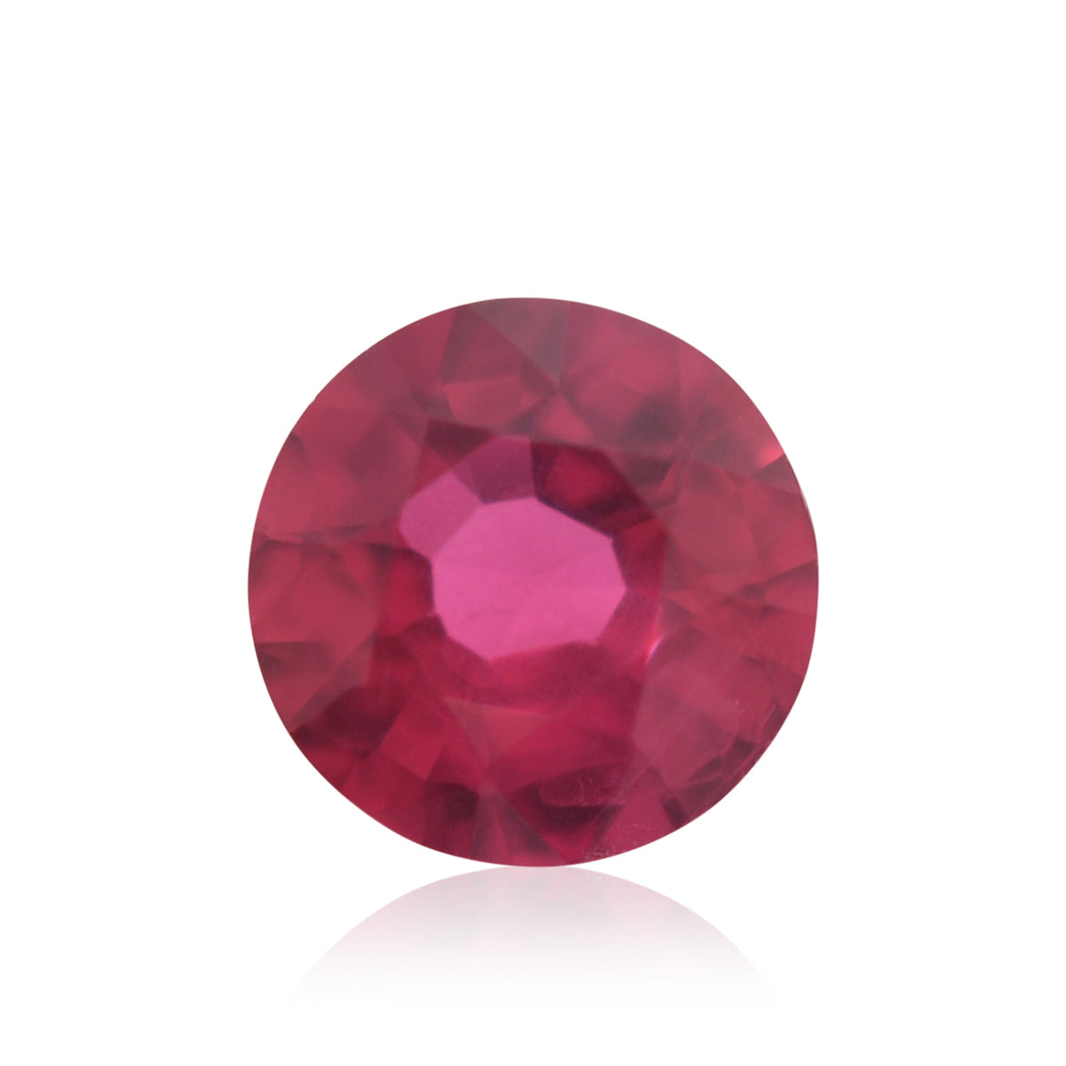 Runder Rubin | 0,6 ct | Rot | Ref. 711370