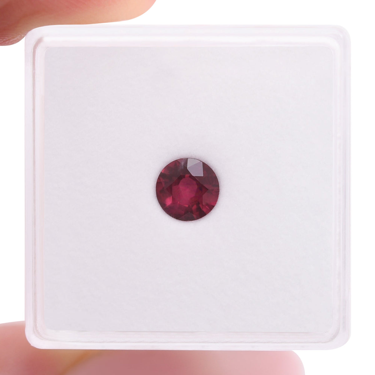Runder Rubin | 0,6 ct | Rot | Ref. 711370