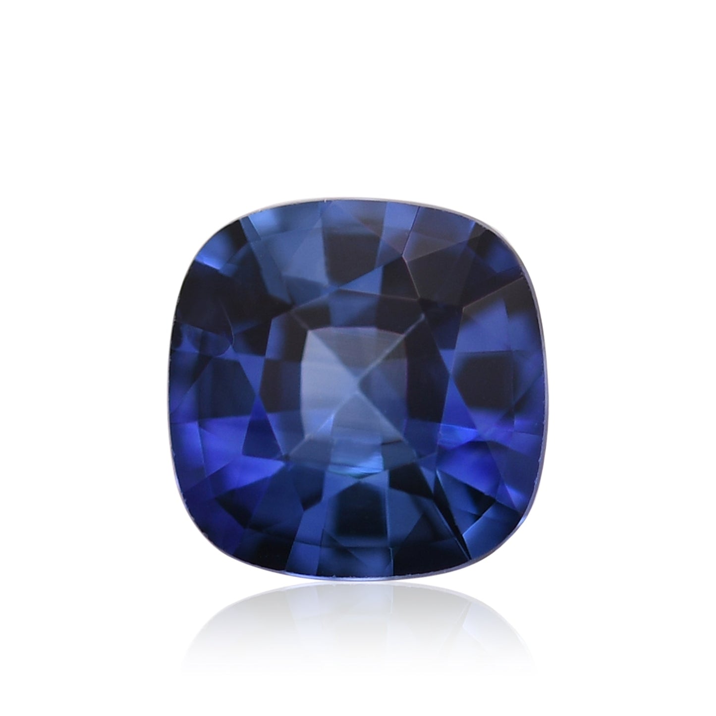0,60 Karat blauer Kissen-Saphir aus Sri Lanka