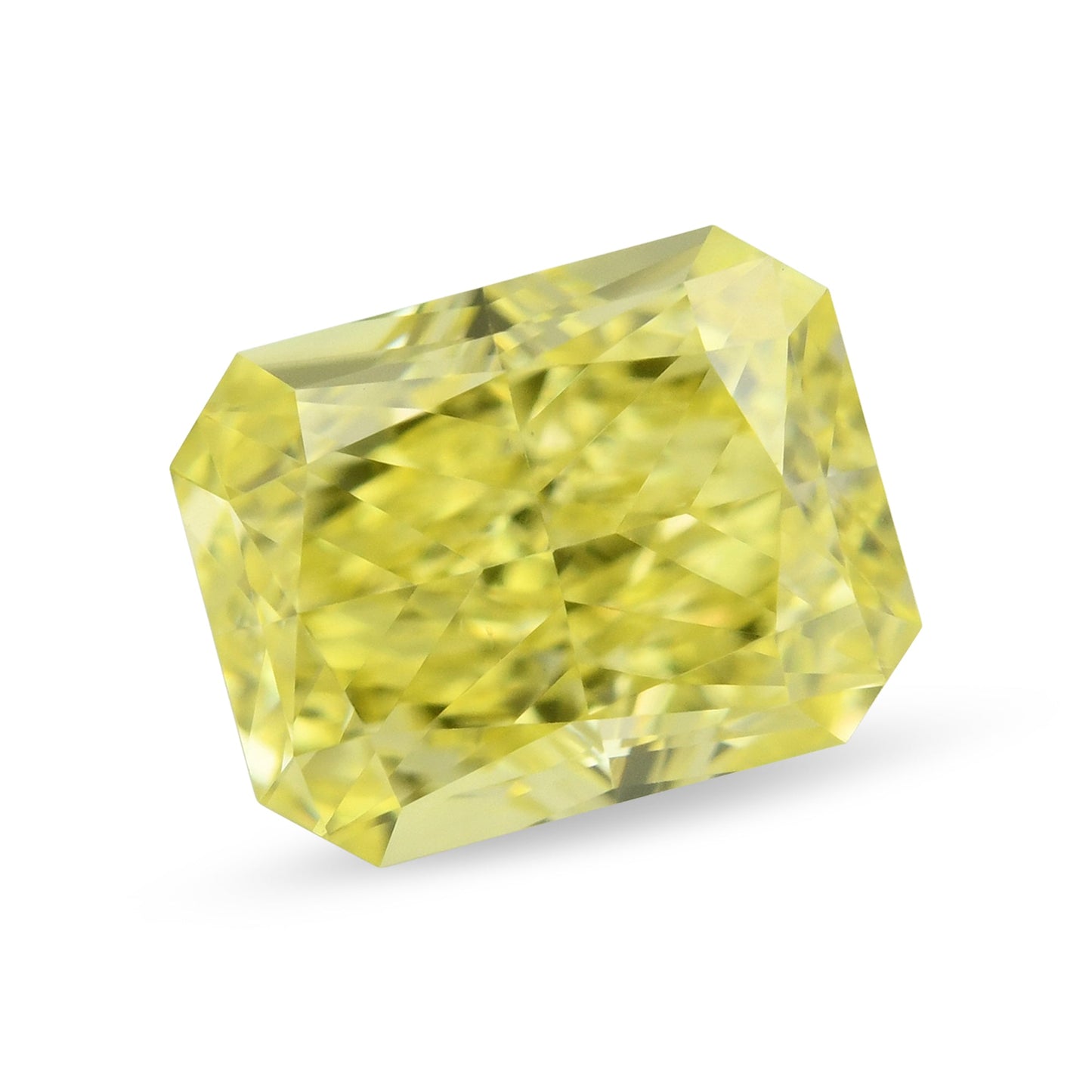 0,61 Karat Fancy Intense Yellow Radiant VS1 GIA
