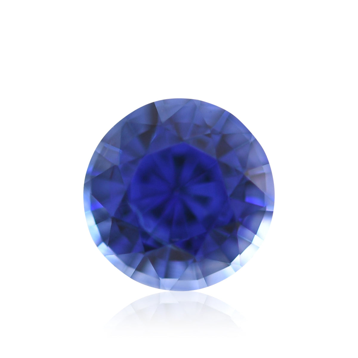 Runder Saphir | 0,61 ct | Blau | Ref. 711488