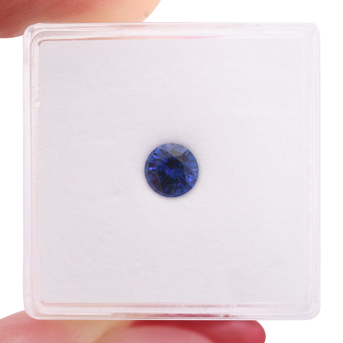 Runder Saphir | 0,61 ct | Blau | Ref. 711488