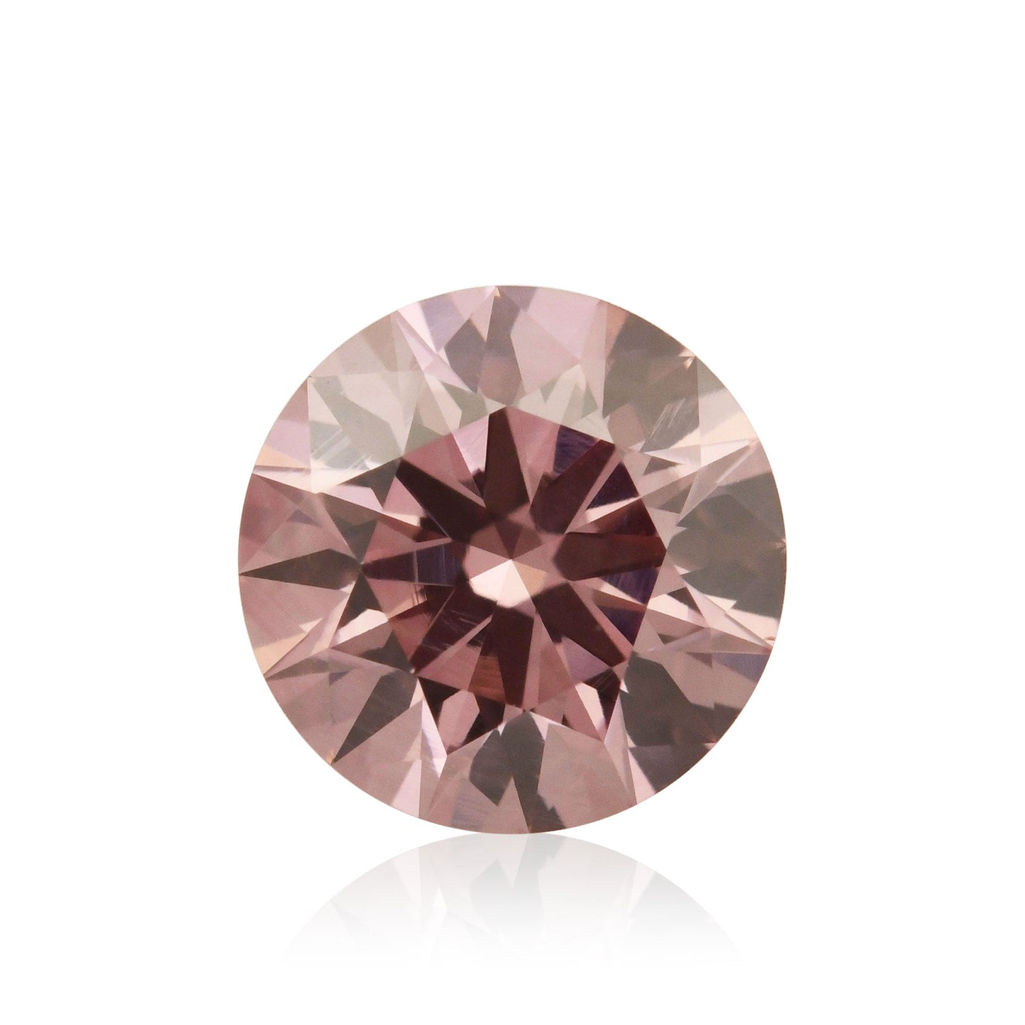 0,62 Karat Fancy Intense Pink Runder Diamant VS1 GIA