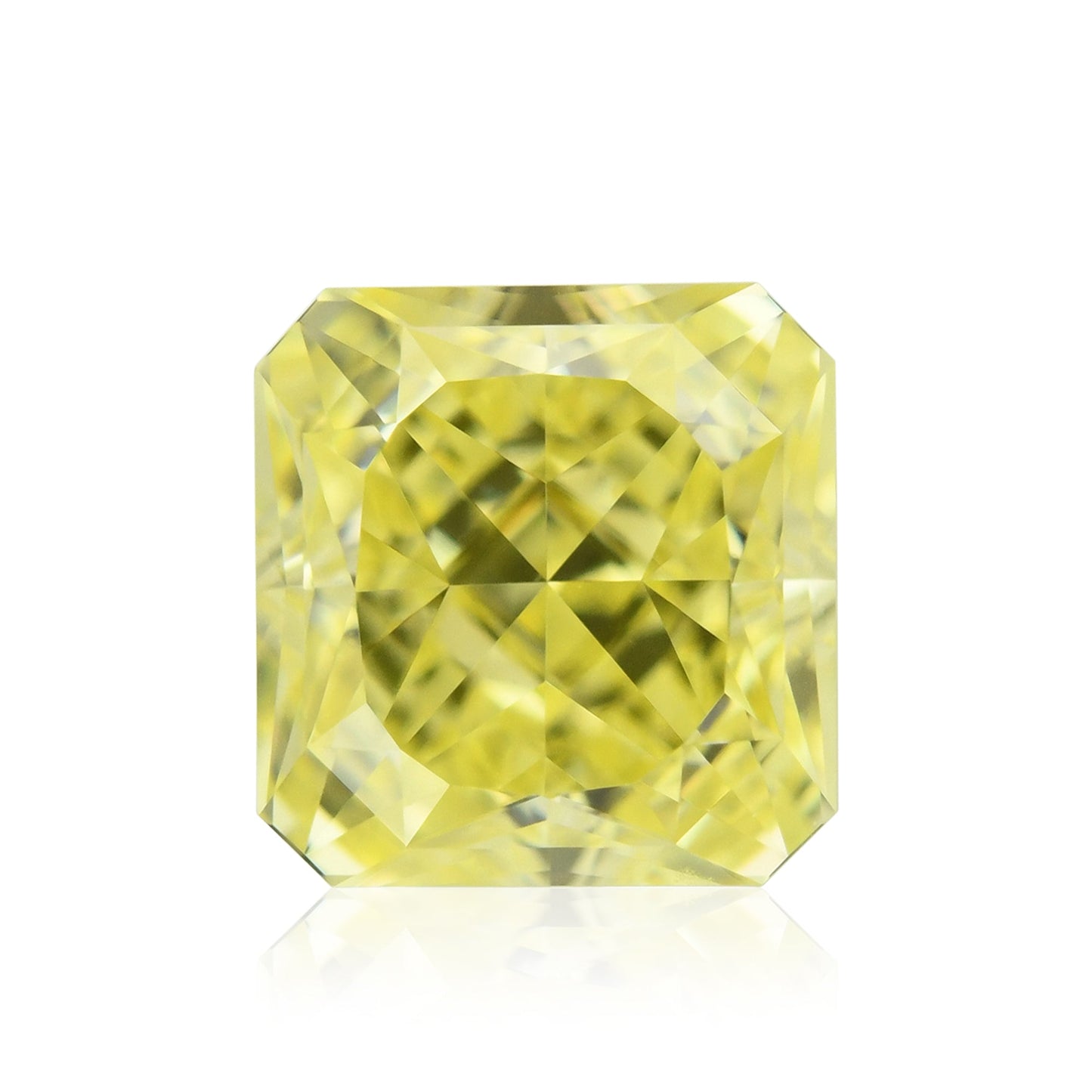 0,62 Karat Fancy Intense Yellow Radiant VVS2 GIA