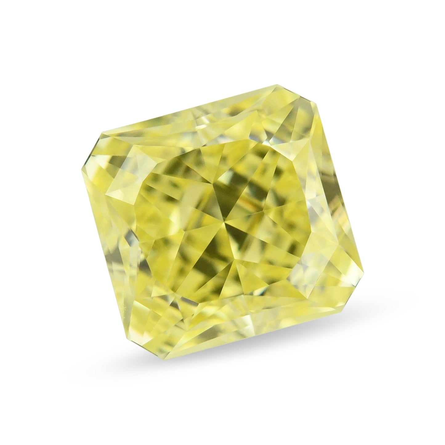 0,62 Karat Fancy Intense Yellow Radiant VVS2 GIA