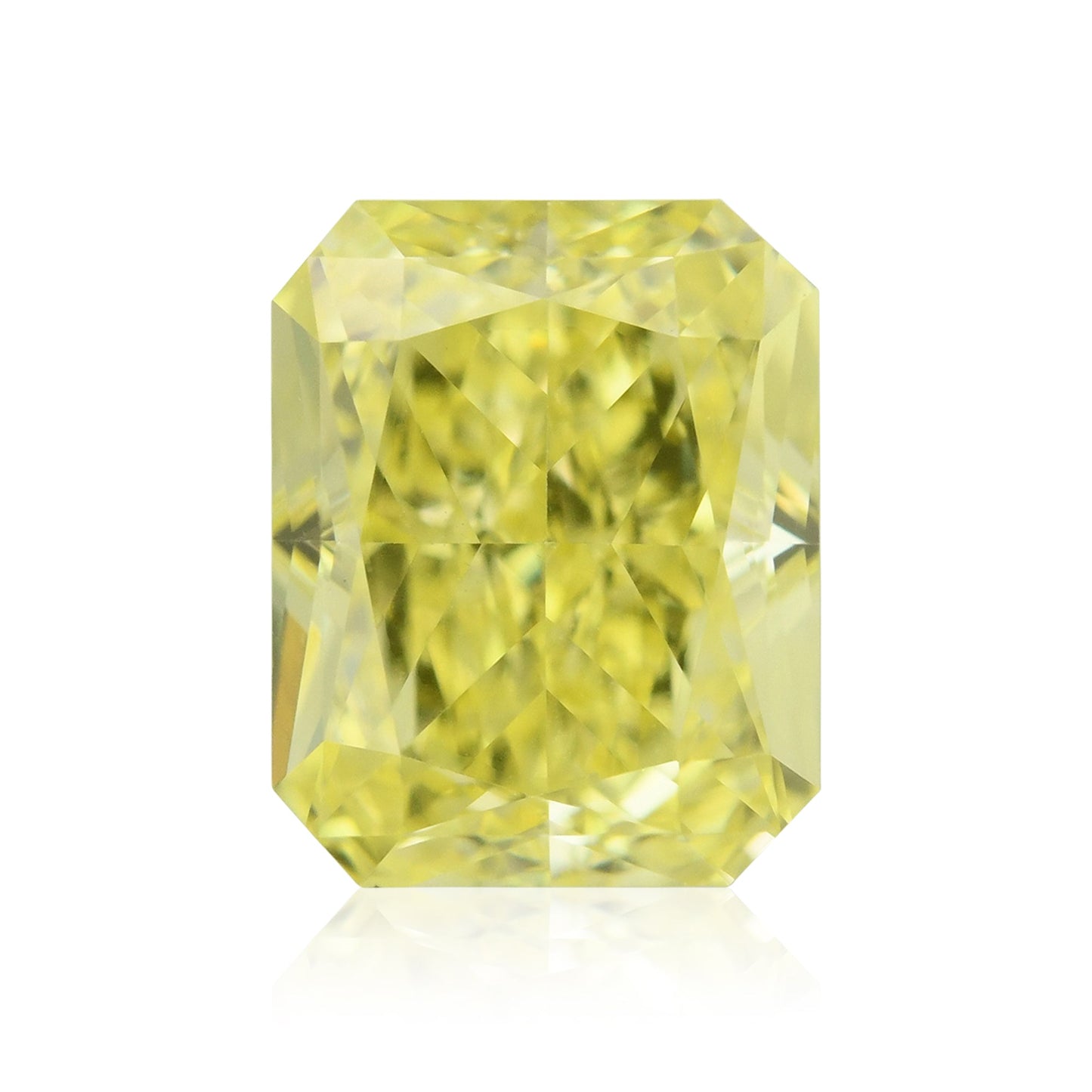 0,63 Karat Fancy Intense Yellow Radiant VS2 GIA