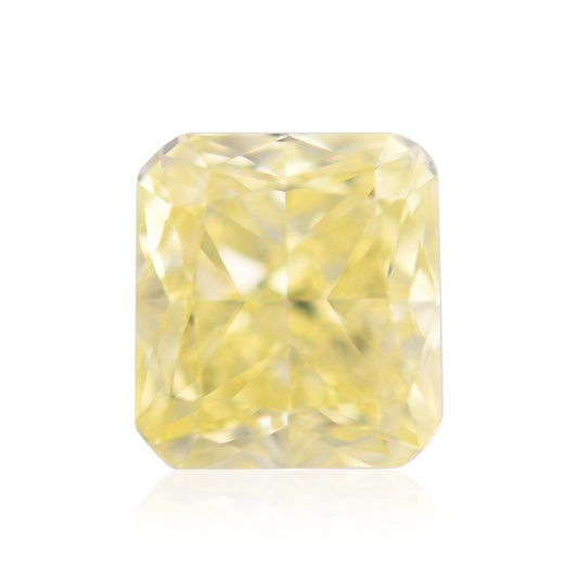0.64 Carat Fancy Yellow Cushion Diamond SI1 GIA