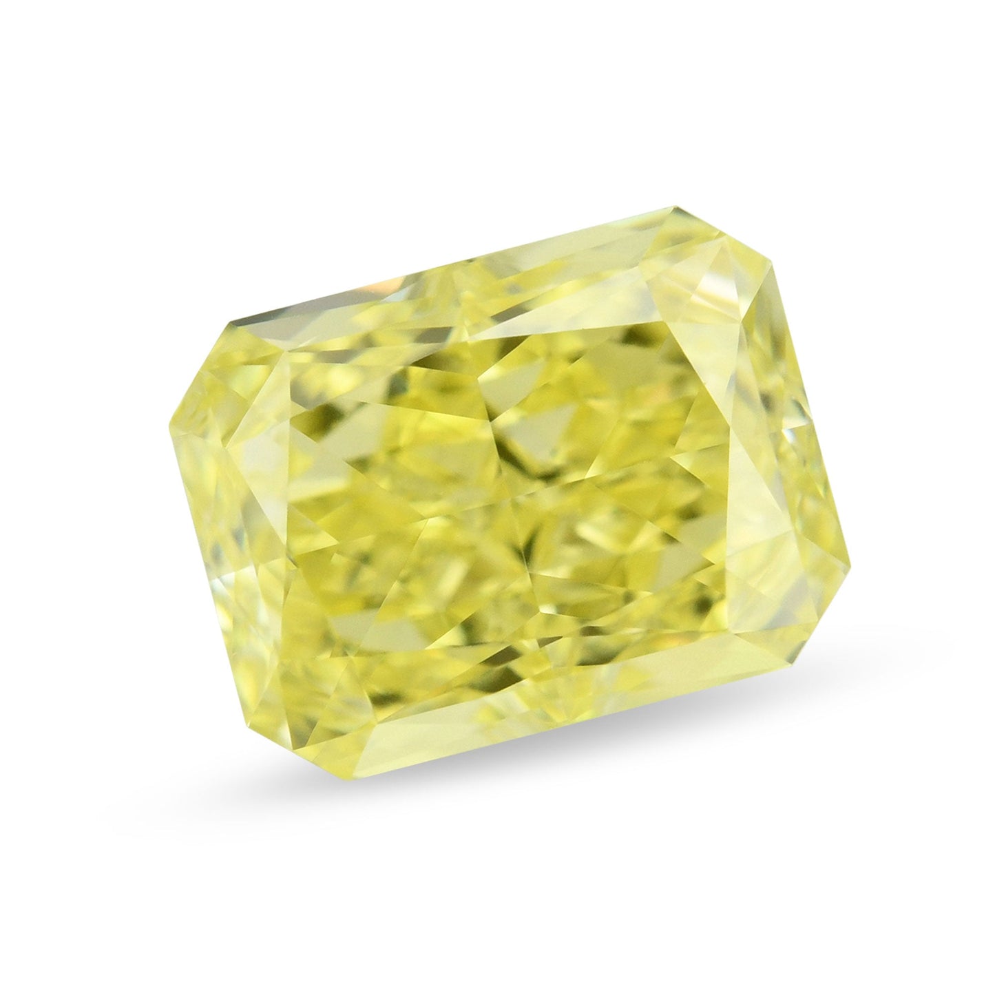 0,65 Karat Fancy Intense Yellow Radiant VVS2 GIA