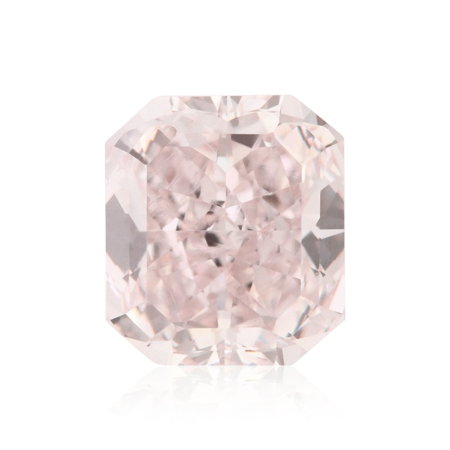 0,65 Karat sehr hellrosa strahlender Diamant VS1 GIA
