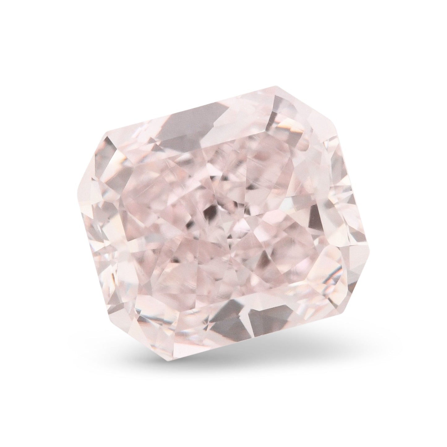 0,65 Karat sehr hellrosa strahlender Diamant VS1 GIA
