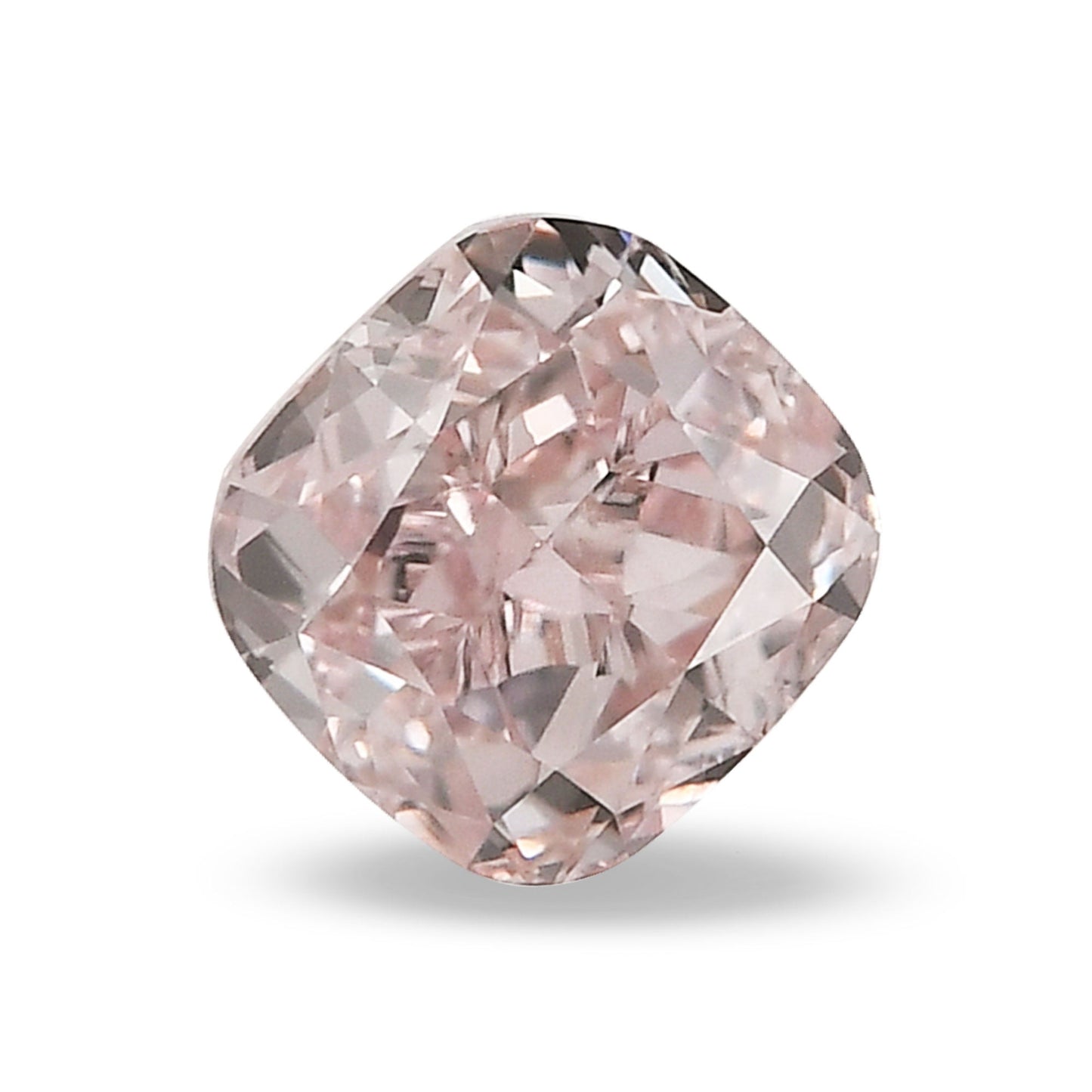 0,66 Karat Fancy Light Pink Cushion Diamant VS2 GIA