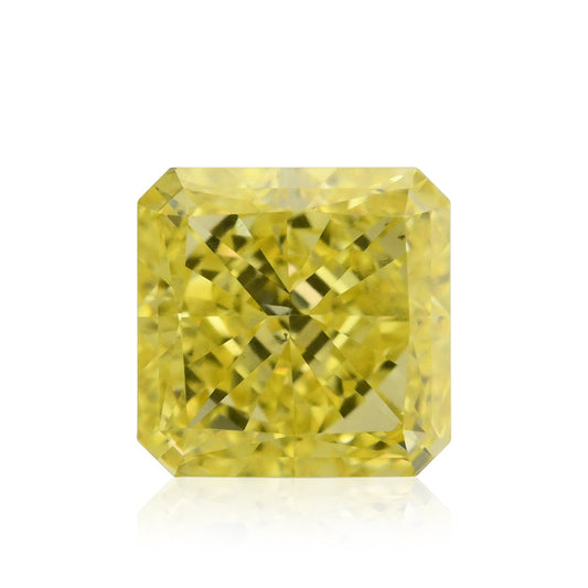 0,67 Karat Fancy Intense Yellow Radiant VS2 GIA